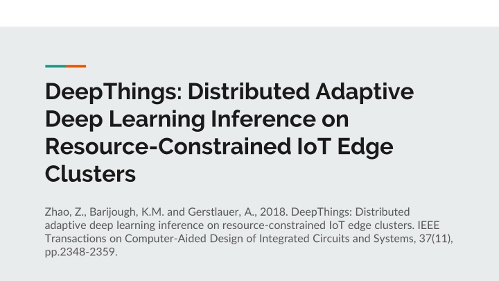 deepthings distributed adaptive deep learning