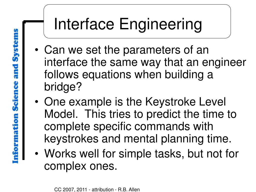 interface engineering