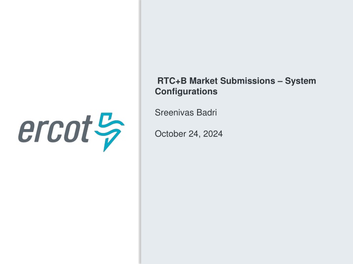 rtc b market submissions system configurations
