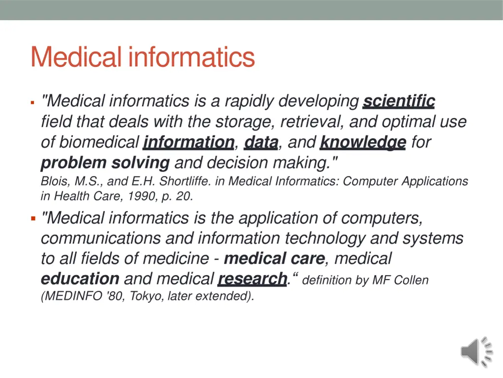 medicalinformatics
