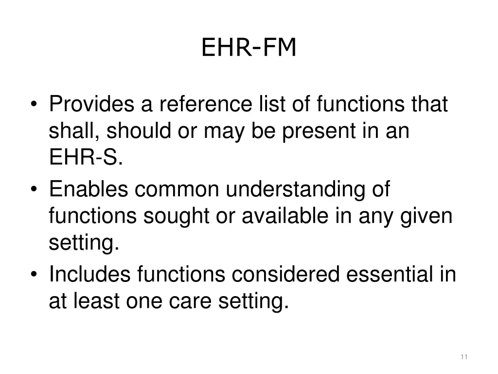 ehr fm