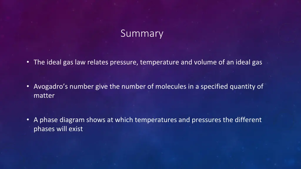 summary
