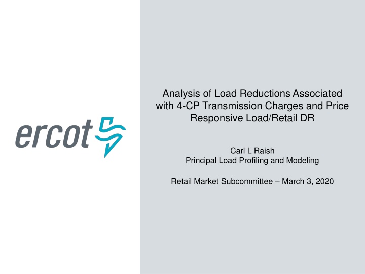 analysis of load reductions associated with
