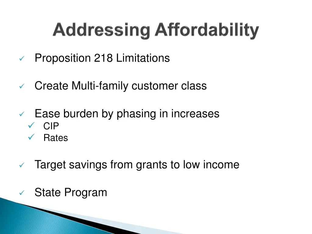 proposition 218 limitations