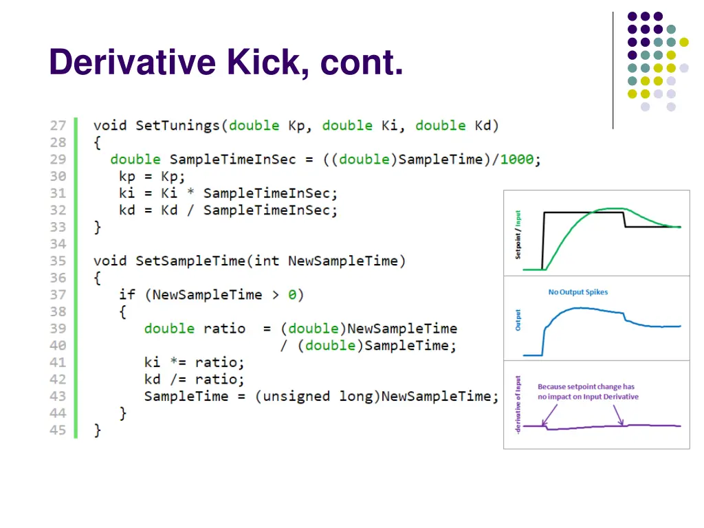 derivative kick cont 1