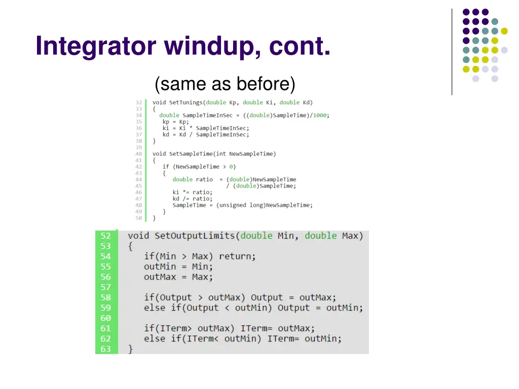 integrator windup cont 1