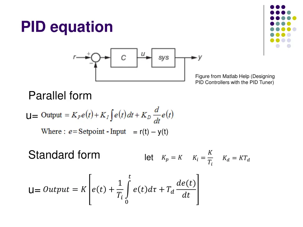 pid equation