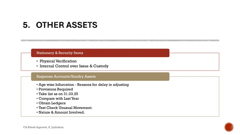 5 other assets