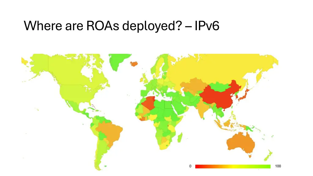 where are roas deployed ipv6
