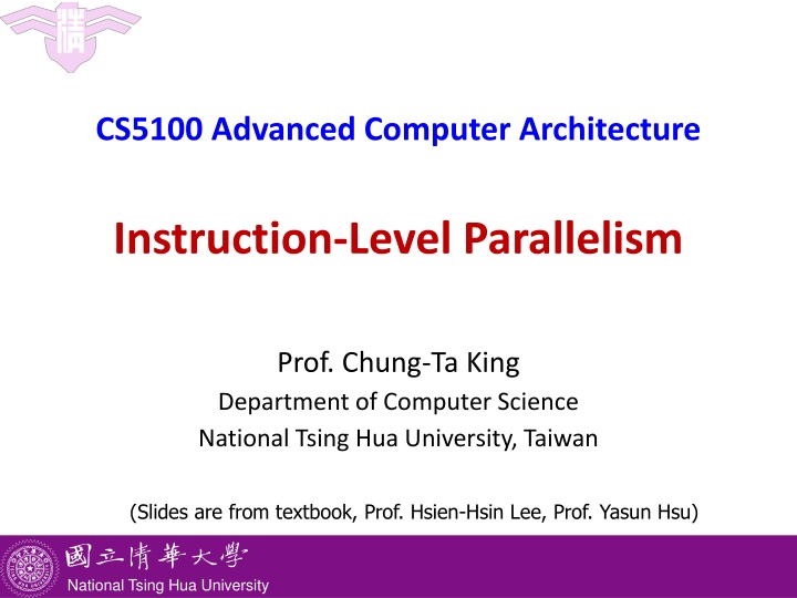 cs5100 advanced computer architecture