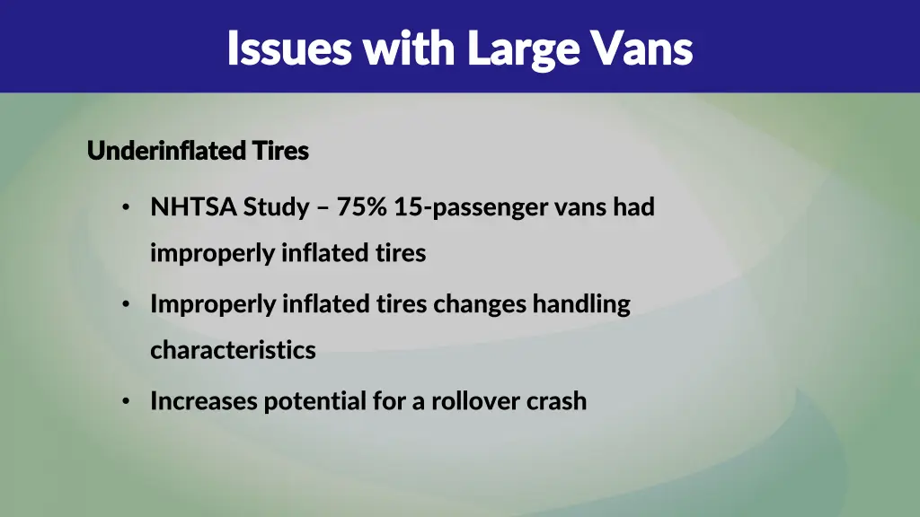 issues with large vans issues with large vans 1
