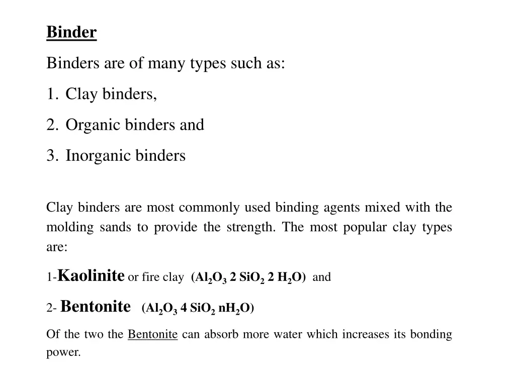 binder