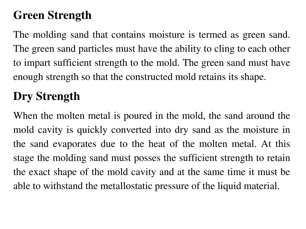 green strength