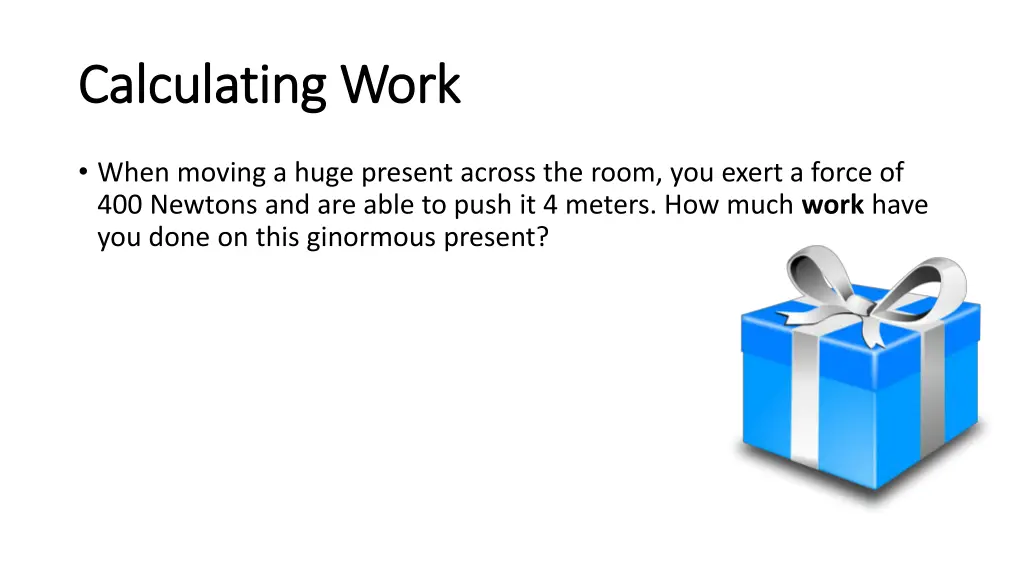 calculating work calculating work 1