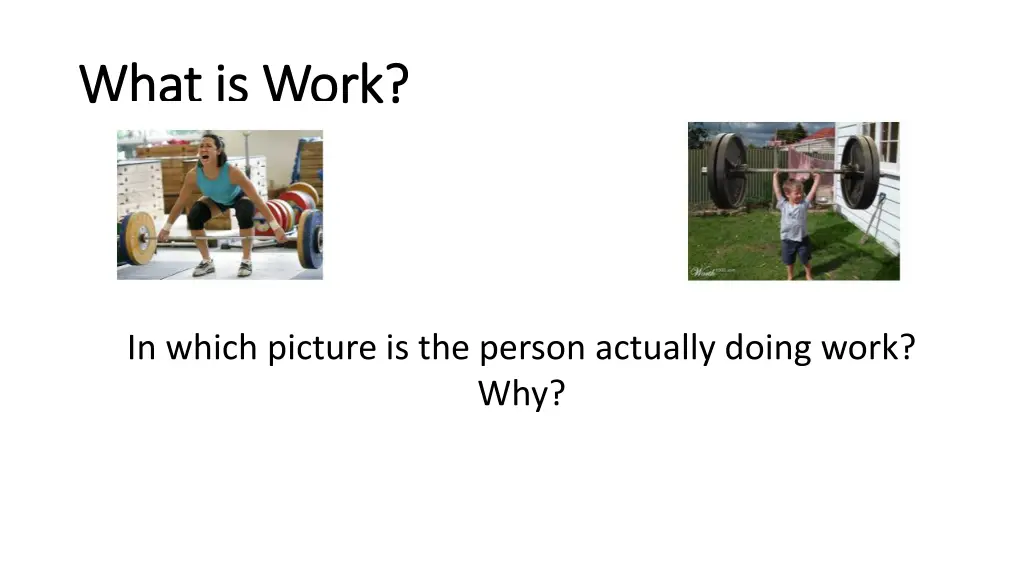 what is work what is work 1