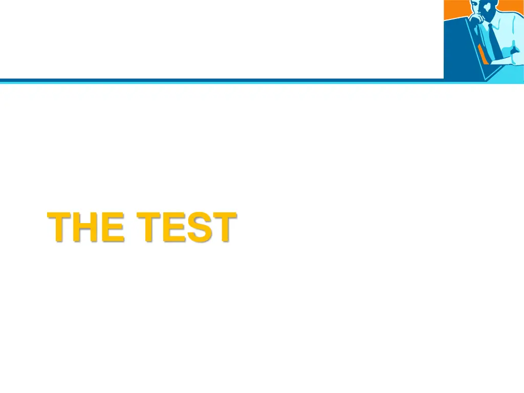 the test