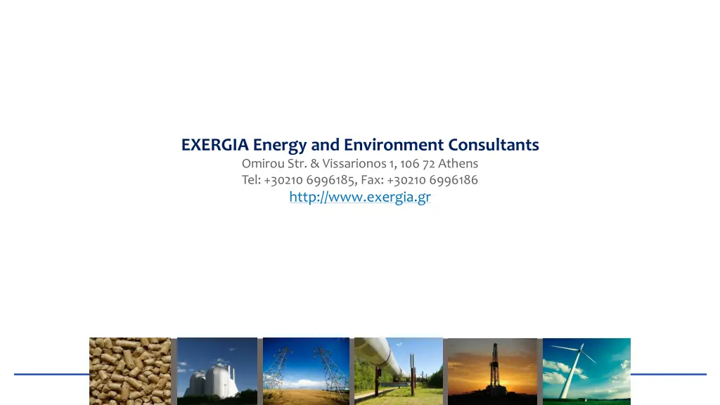 exergia energy and environment consultants omirou