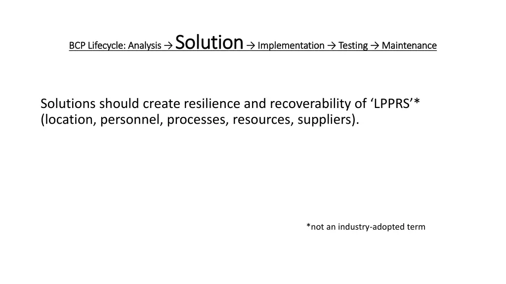 analysis solution solution