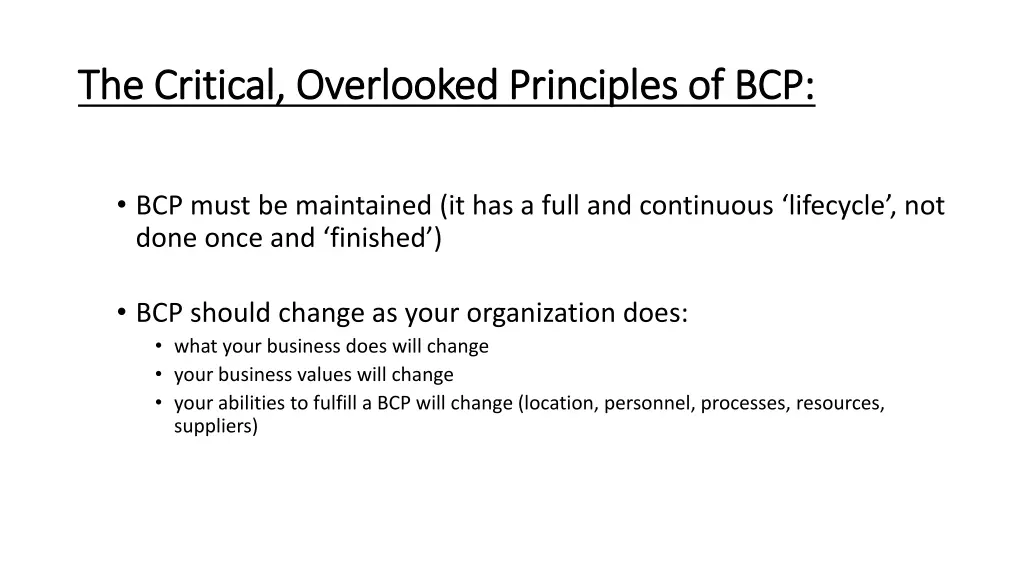 the critical overlooked principles 3