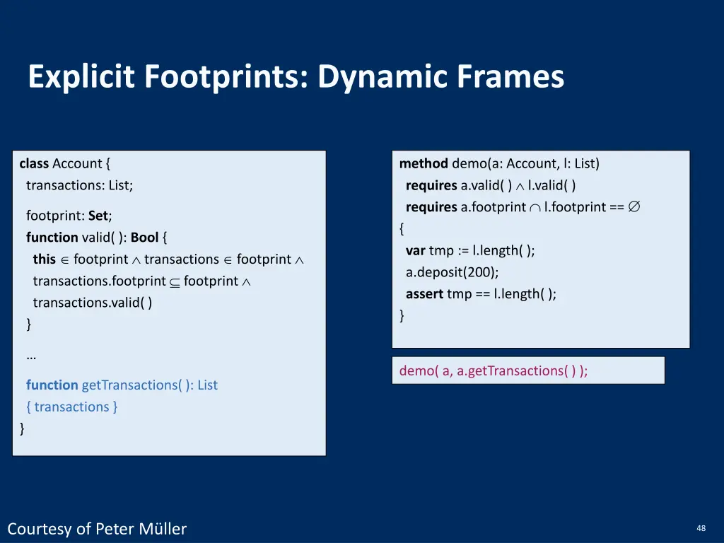 explicit footprints dynamic frames 2