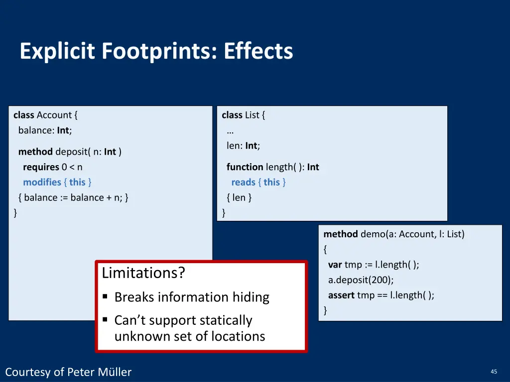 explicit footprints effects