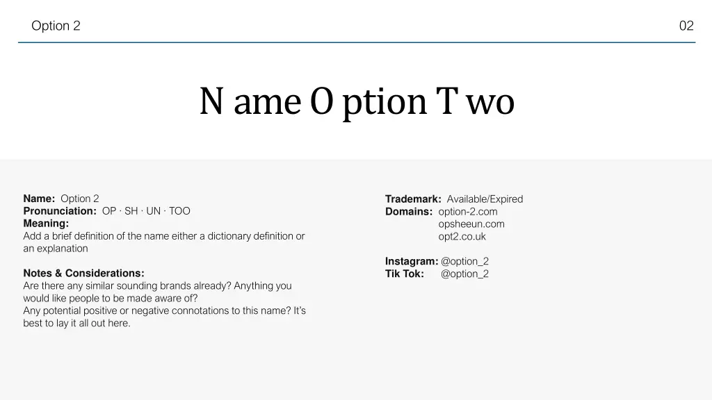 option 2