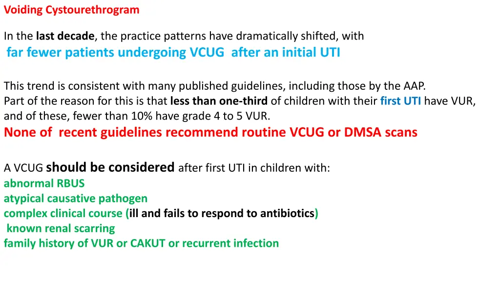 voiding cystourethrogram