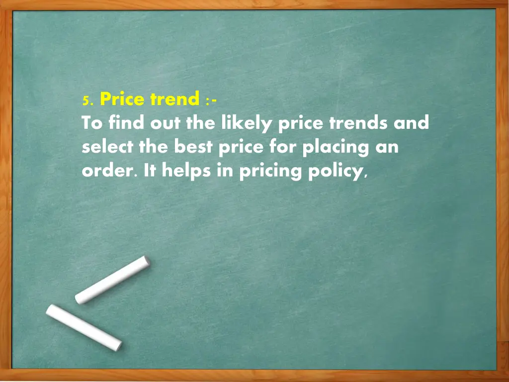 5 price trend to find out the likely price trends