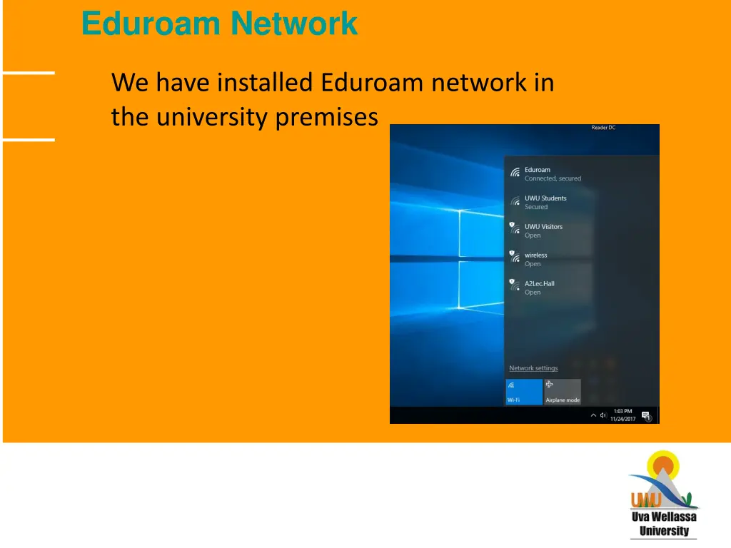eduroam network