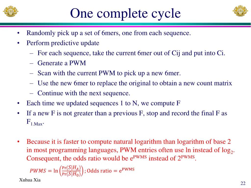 one complete cycle