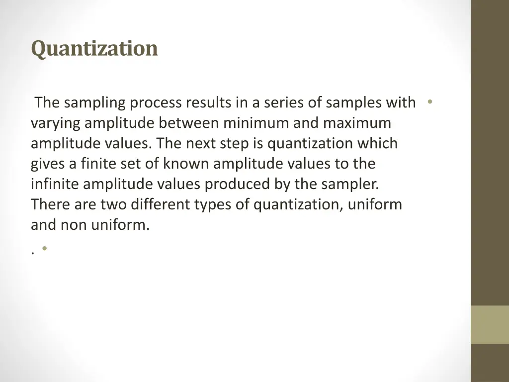 quantization