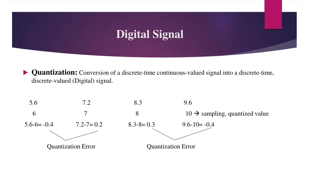 digital signal