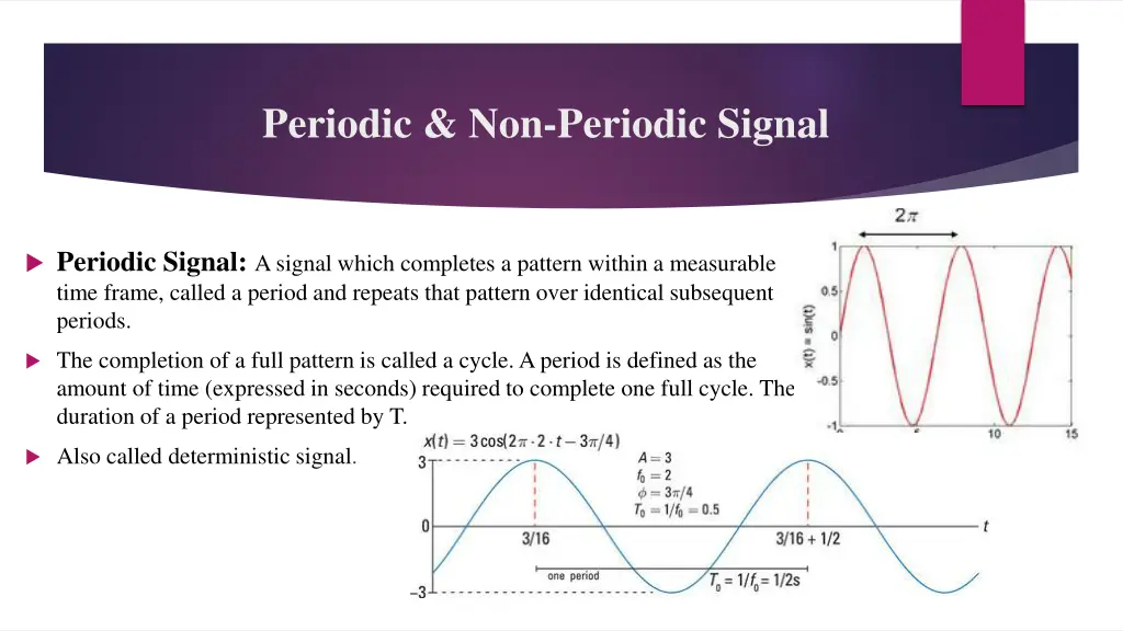 periodic non periodic signal