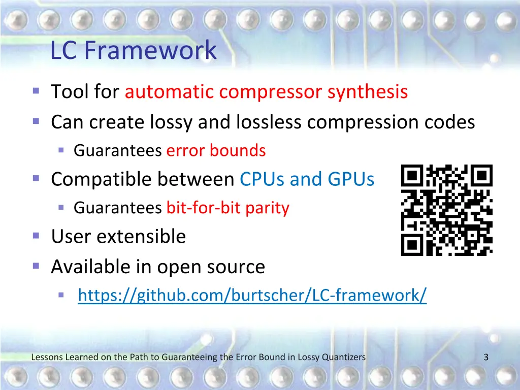 lc framework