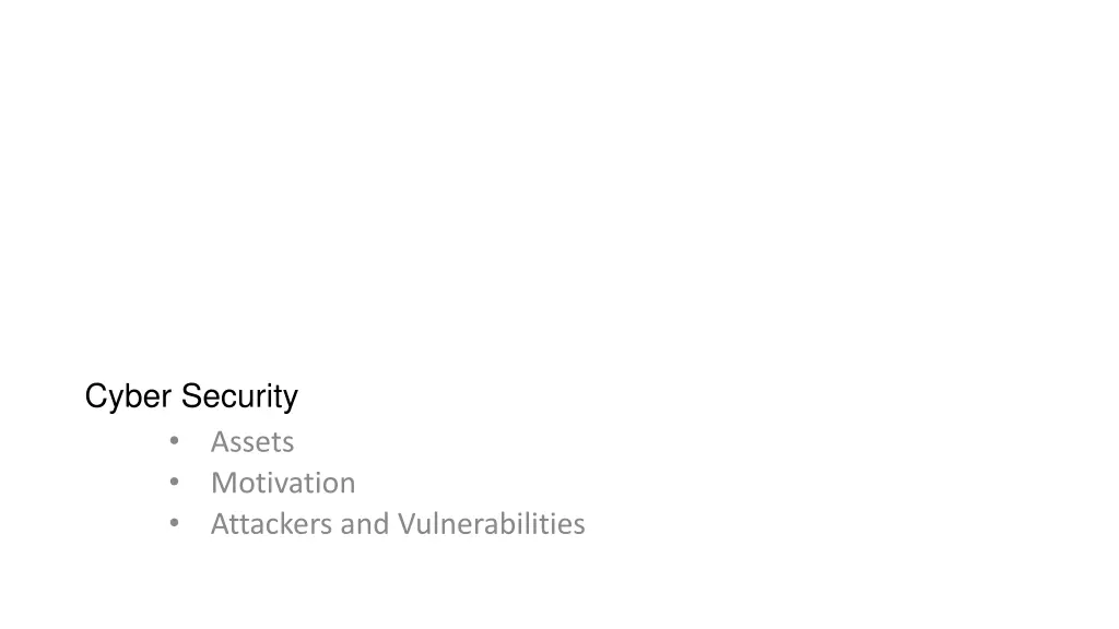 cyber security