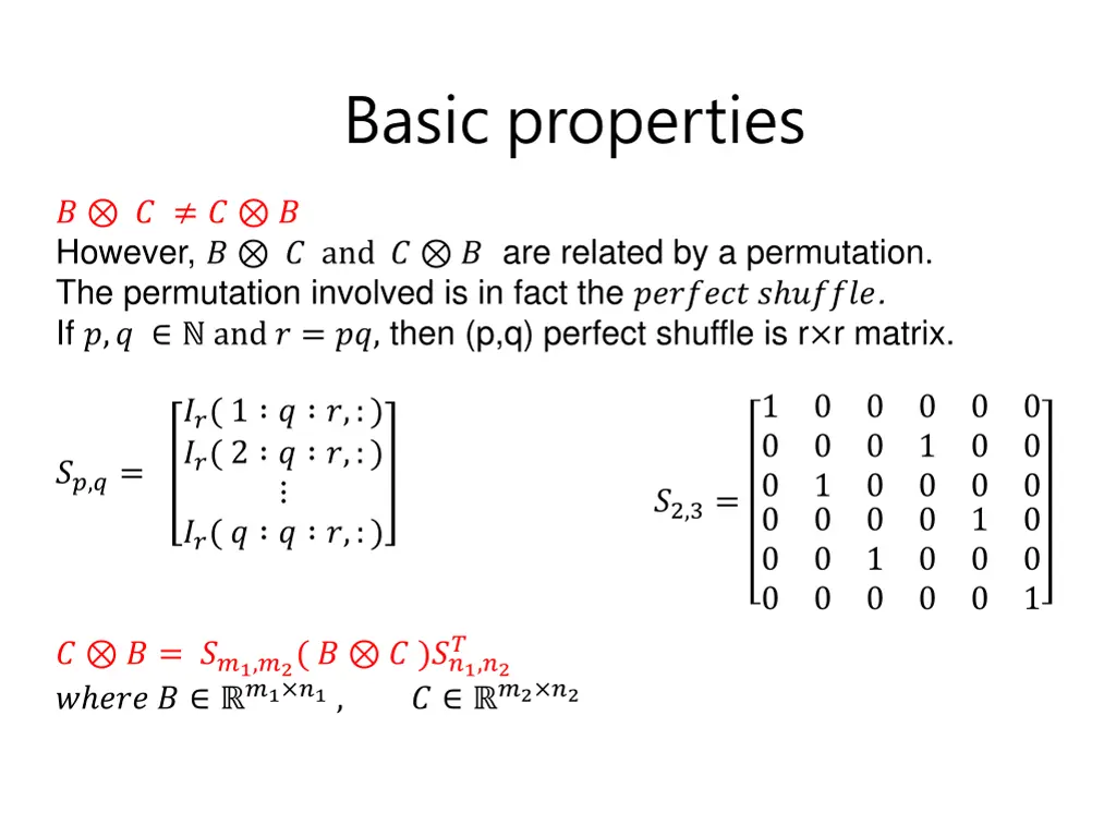 basic properties 2