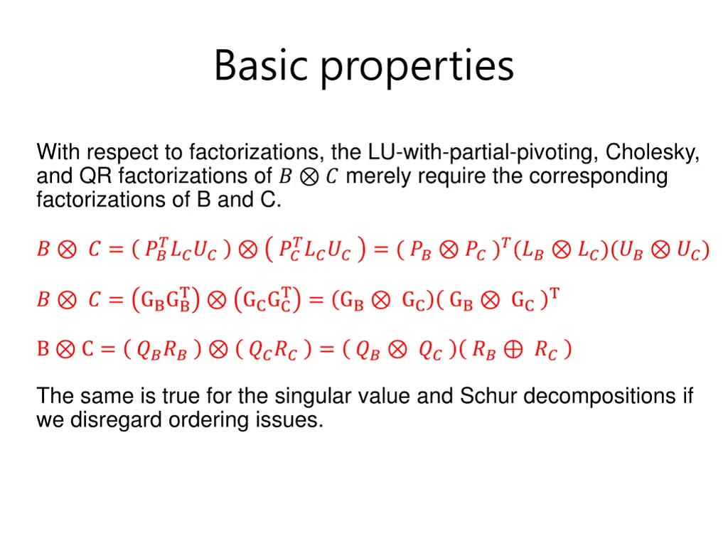 basic properties 4
