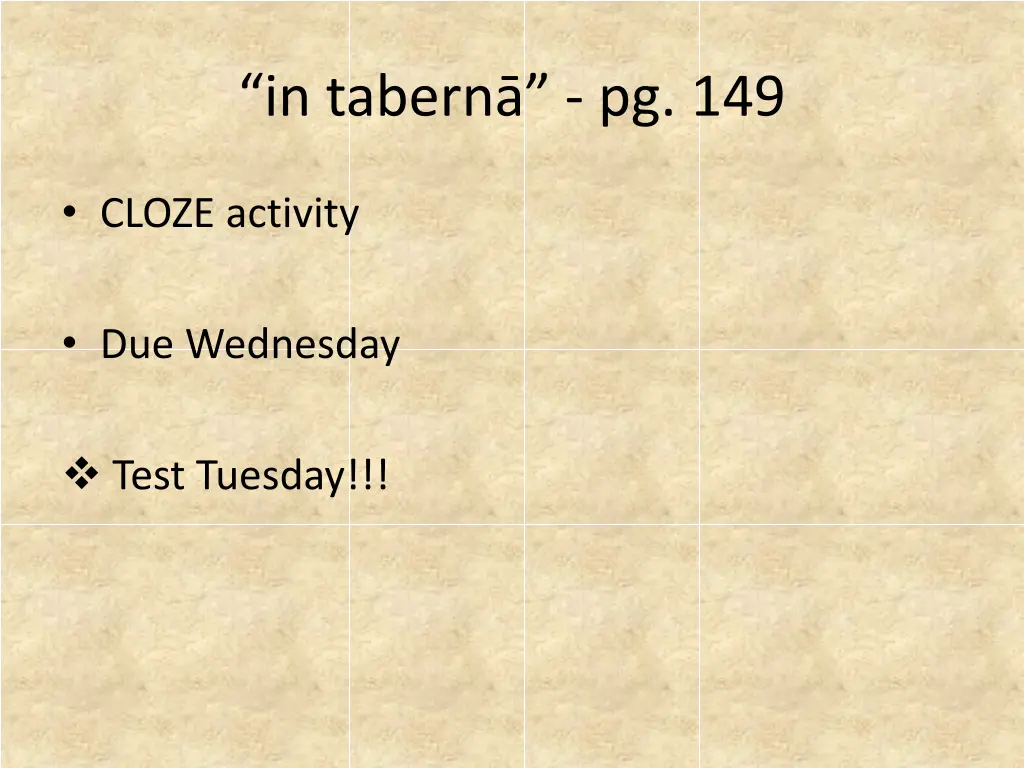 in tabern pg 149