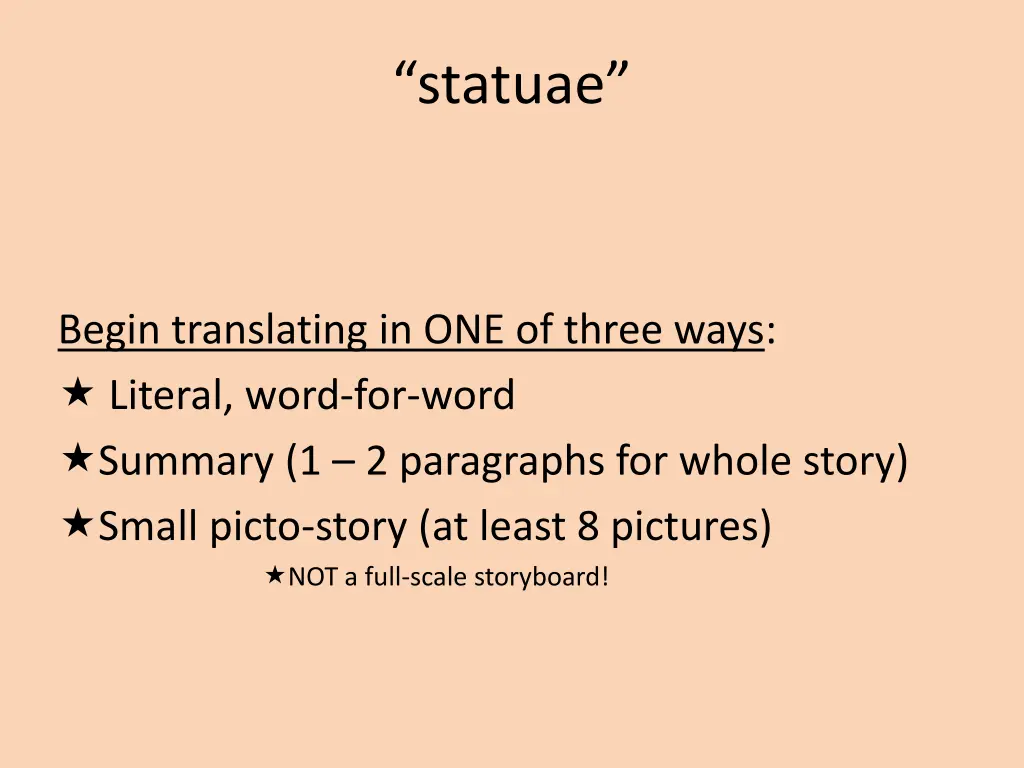 statuae