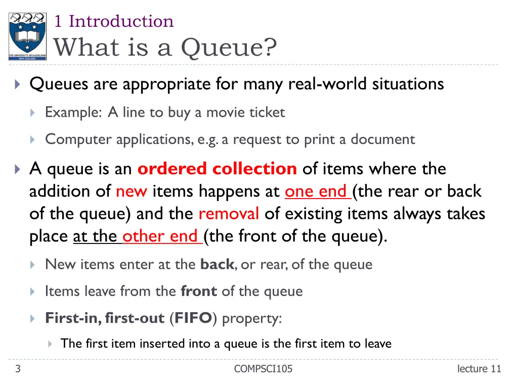 1 introduction what is a queue