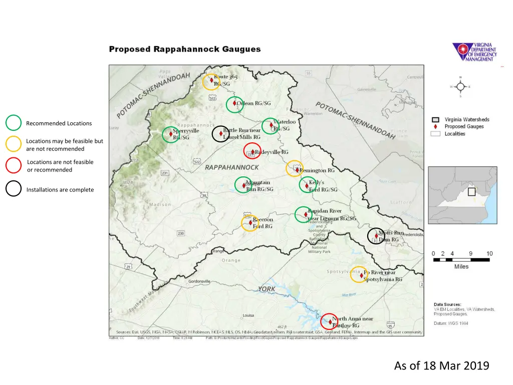recommended locations