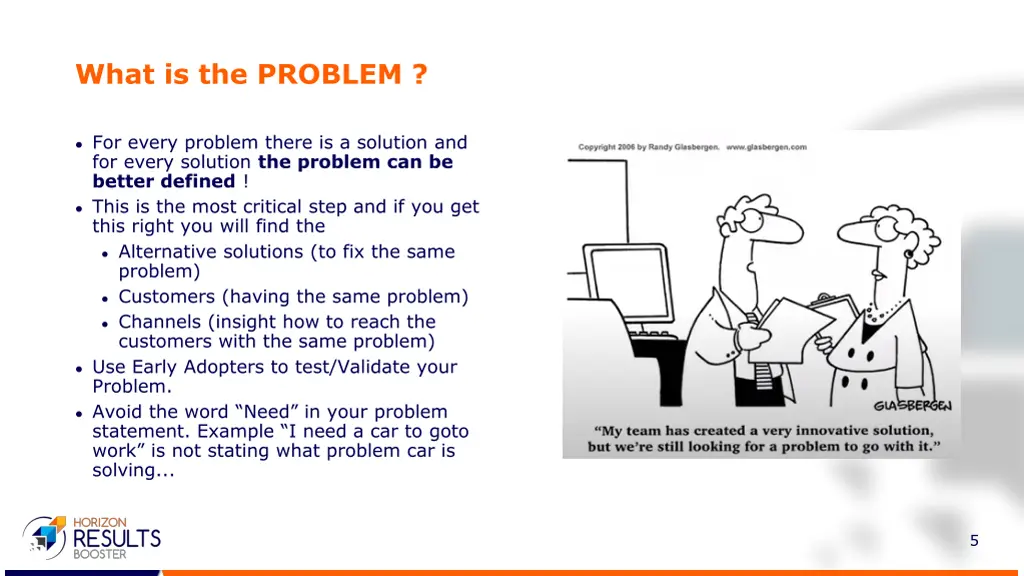 what is the problem