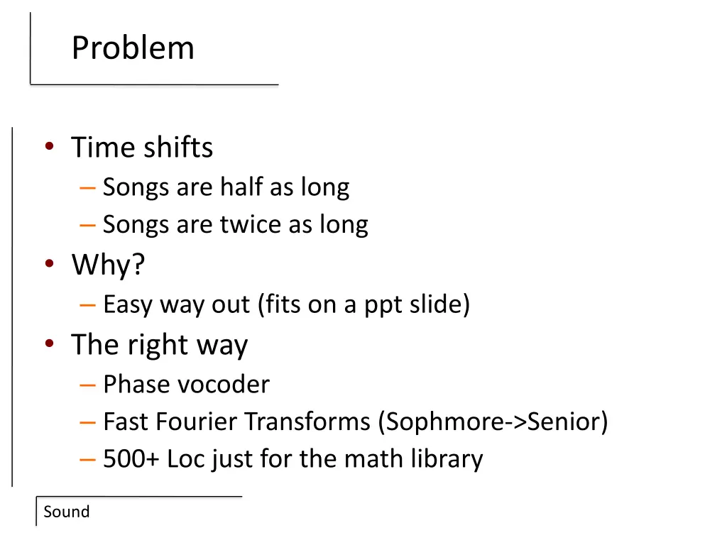 problem