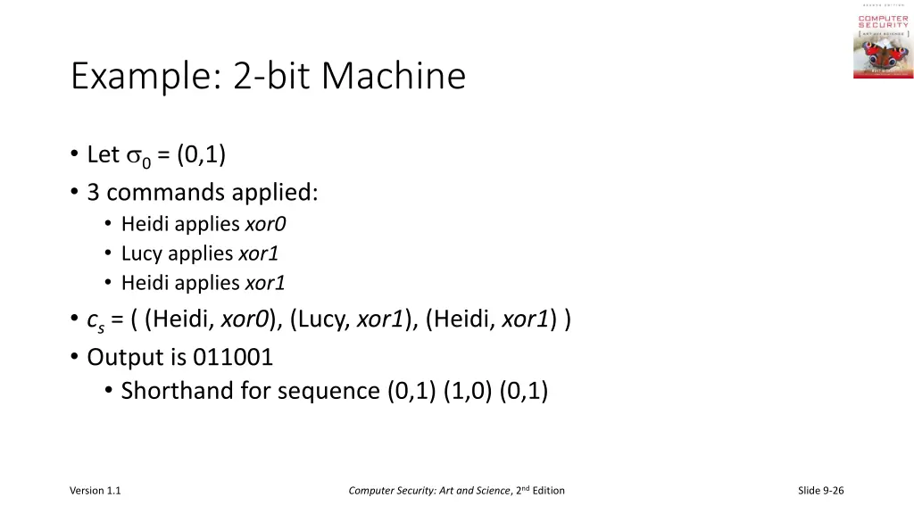 example 2 bit machine 2