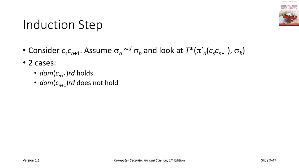induction step