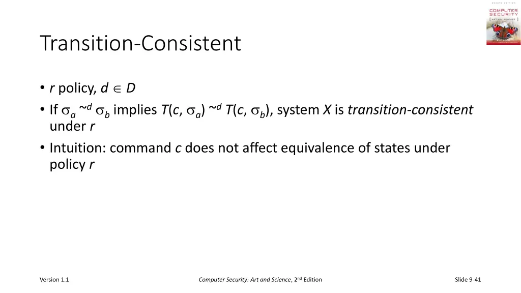 transition consistent