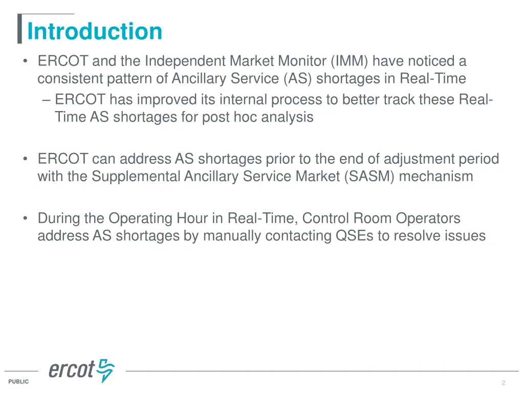 introduction ercot and the independent market