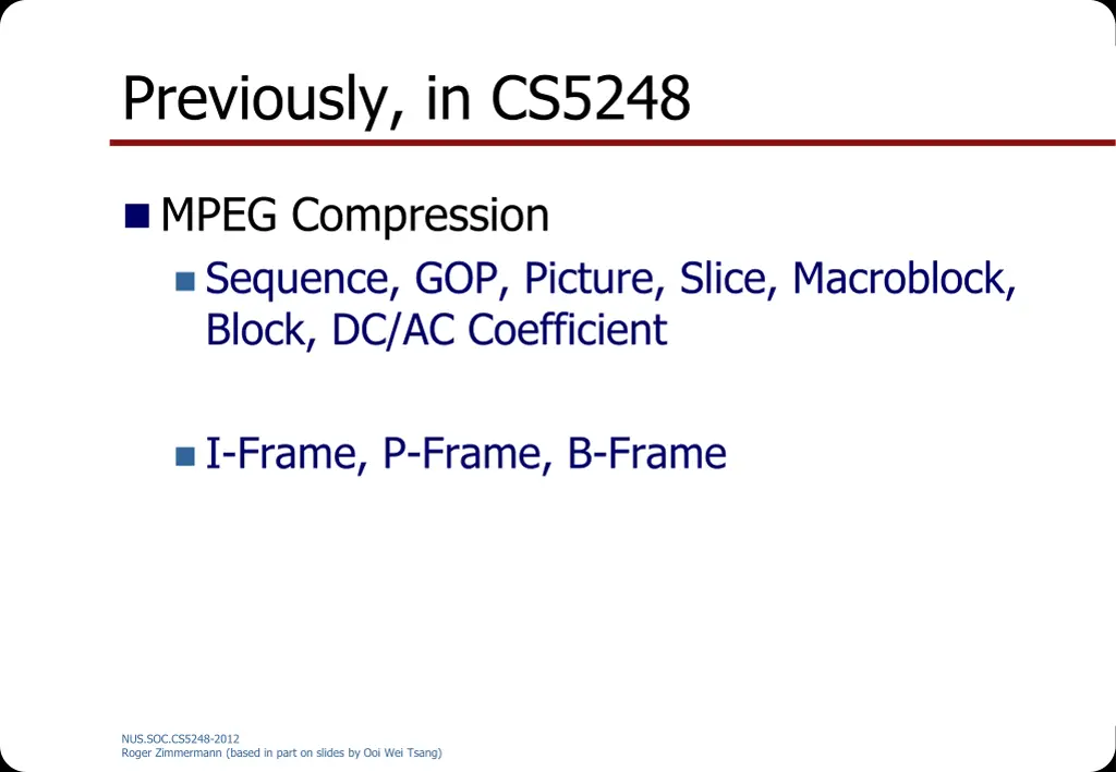 previously in cs5248