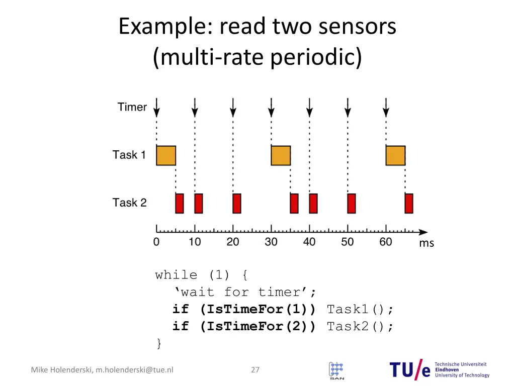 example read two sensors multi rate periodic