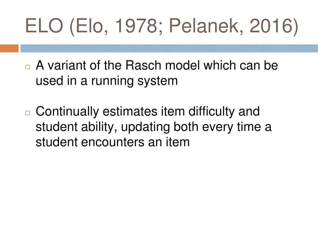 elo elo 1978 pelanek 2016